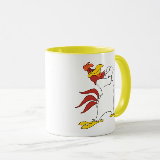 Foghorn Leghorn Arms gekruist Mok (Voorkant rechts)