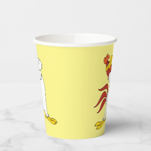 Foghorn Leghorn Arms gekruist Papieren Bekers (Links)