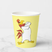 Foghorn Leghorn Arms gekruist Papieren Bekers (Voorkant)