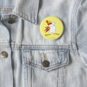 Foghorn Leghorn Arms gekruist Ronde Button 5,7 Cm (In situ)
