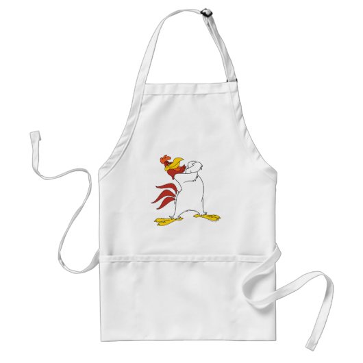 Foghorn Leghorn Arms gekruist Standaard Schort (Voorkant)