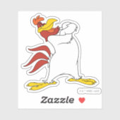 Foghorn Leghorn Arms gekruist Sticker (Vel)
