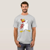 Foghorn Leghorn Arms gekruist T-shirt (Voorkant volledig)