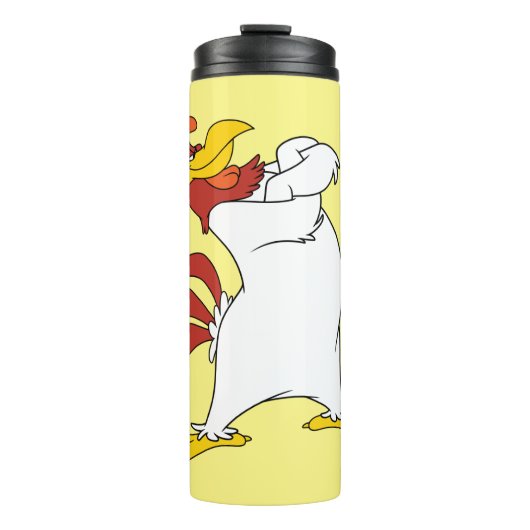 Foghorn Leghorn Arms gekruist Thermosbeker (Voorkant)