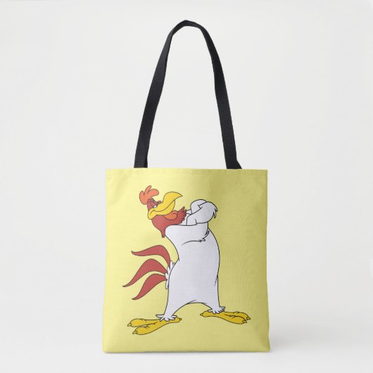 Foghorn Leghorn Arms gekruist Tote Bag (Voorkant)