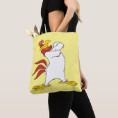 Foghorn Leghorn Arms gekruist Tote Bag (Dichtbij)
