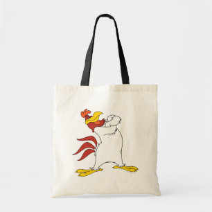 Foghorn Leghorn Arms gekruist Tote Bag