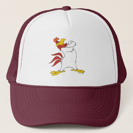 Foghorn Leghorn Arms gekruist Trucker Pet (Voorkant)