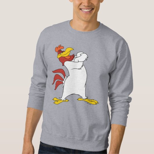 Foghorn Leghorn Arms gekruist Trui (Voorkant)
