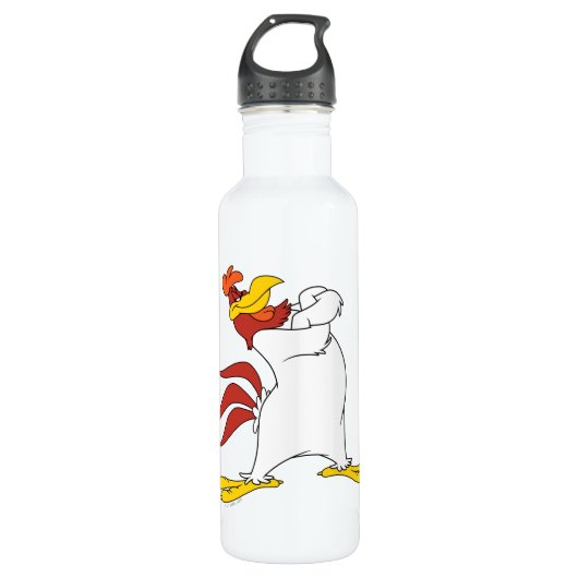 Foghorn Leghorn Arms gekruist Waterfles (Voorkant)