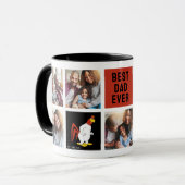 Foghorn Leghorn | Beste papa fotocollage Mok (Voorkant links)