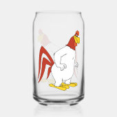 Foghorn Leghorn Blikvorm Glas (Voorkant)