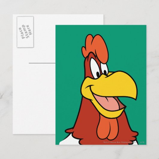 Foghorn Leghorn Closeup Briefkaart (Voorkant / Achterkant)
