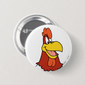Foghorn Leghorn Closeup Ronde Button 5,7 Cm (Voorkant /achterkant)