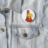 Foghorn Leghorn Closeup Ronde Button 5,7 Cm (In situ)