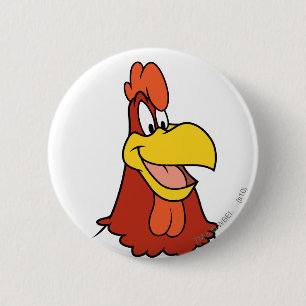 Foghorn Leghorn Closeup Ronde Button 5,7 Cm