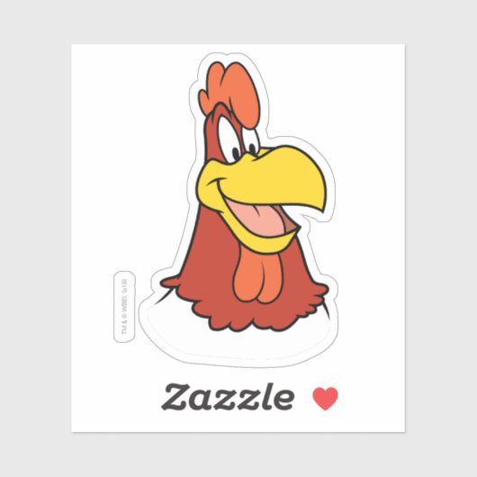 Foghorn Leghorn Closeup Sticker (Vel)