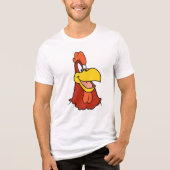 Foghorn Leghorn Closeup Tri-Blend Shirt (Voorkant)