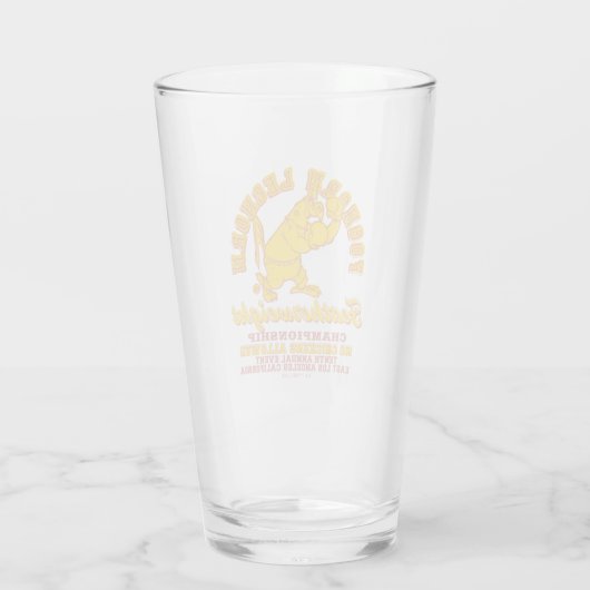 Foghorn Leghorn Featherweight Championship Glas (Achterkant)