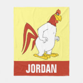Foghorn Leghorn Fleece Deken (Voorkant)
