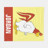 Foghorn Leghorn Fleece Deken (Voorkant (Horizontaal))