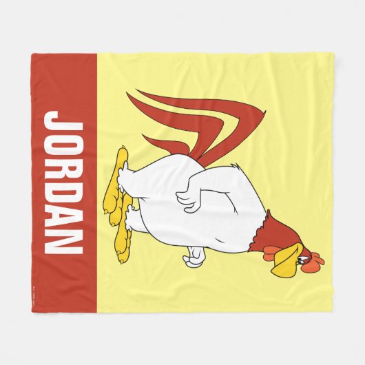 Foghorn Leghorn Fleece Deken (Voorkant (Horizontaal))