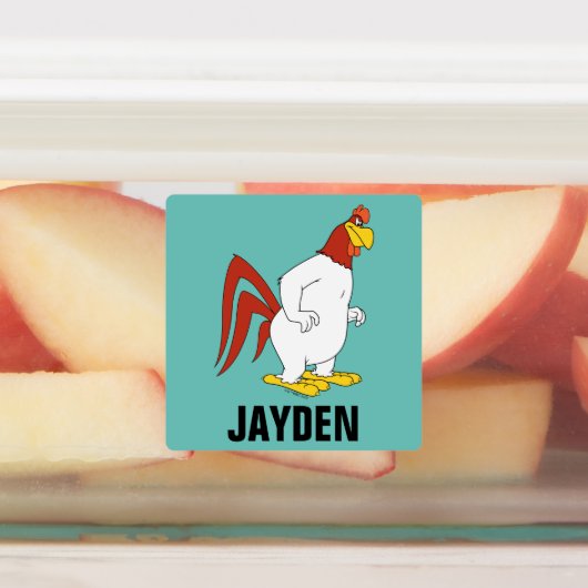 Foghorn Leghorn | Jouw namen toevoegen Labels (Aangebracht)