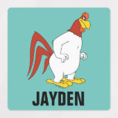 Foghorn Leghorn | Jouw namen toevoegen Labels (Design 1)