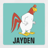 Foghorn Leghorn | Jouw namen toevoegen Labels (Design 2)