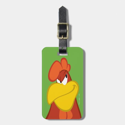 Foghorn Leghorn | Kieuwstallen Bagagelabel (Voorkant verticaal)