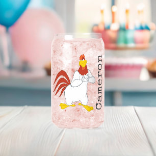 Foghorn Leghorn   Kieuwstallen Blikvorm Glas