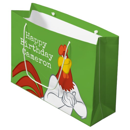 Foghorn Leghorn | Kieuwstallen Groot Cadeauzakje (Voorkant Gekanteld)