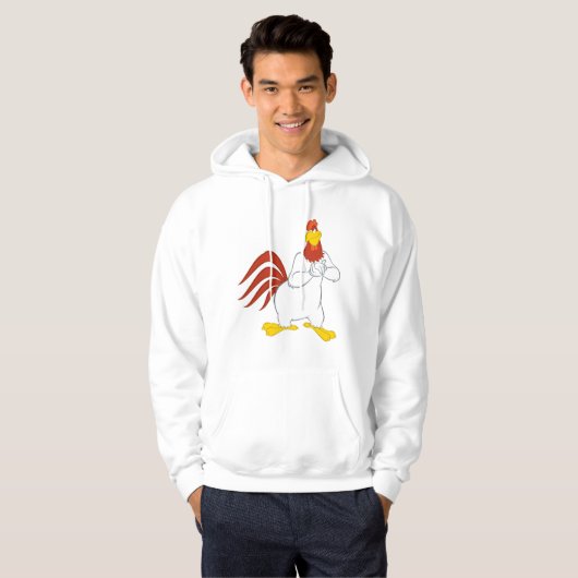 Foghorn Leghorn | Kieuwstallen Hoodie (Voorkant volledig)