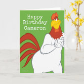Foghorn Leghorn | Kieuwstallen Kaart (Gele Bloem)
