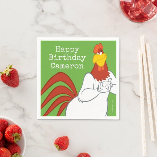 Foghorn Leghorn | Kieuwstallen Servetten (Insitu)