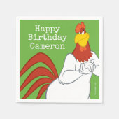 Foghorn Leghorn | Kieuwstallen Servetten (Voorkant)