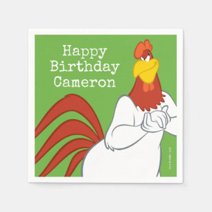 Foghorn Leghorn Kieuwstallen Servetten