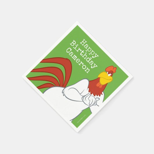 Foghorn Leghorn | Kieuwstallen Servetten (Hoek)