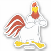 Foghorn Leghorn | Kieuwstallen Sticker (Voorkant)