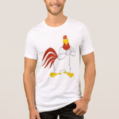 Foghorn Leghorn | Kieuwstallen Tri-Blend Shirt (Voorkant)