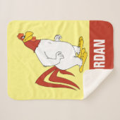 Foghorn Leghorn Sherpa Deken (Voorkant (horizontaal))