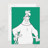 Foghorn Leghorn Standing Pose Briefkaart (Voorkant / Achterkant)