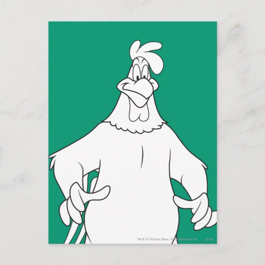 Foghorn Leghorn Standing Pose Briefkaart (Voorkant)