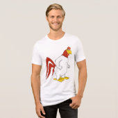 Foghorn Leghorn Tri-Blend Shirt (Voorkant volledig)