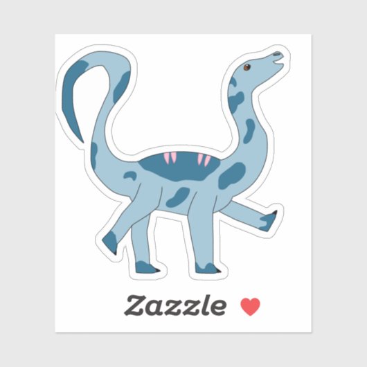 Foghorn Prancing Dino Vinyl Sticker (Vel)