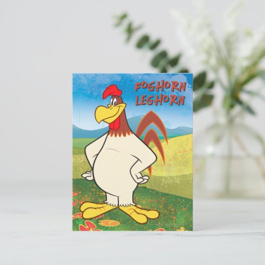 Foghorn Standing Briefkaart (Staand voorkant)