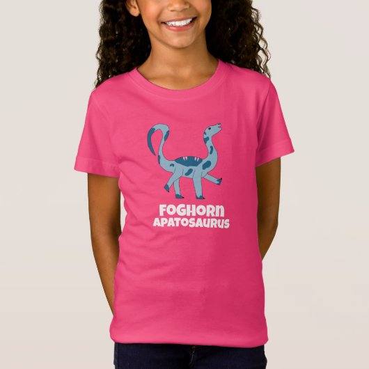Foghorn the Apatosaurus Dino T-Shirt (Voorkant)