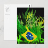 Fogo de Brasil Briefkaart (Voorkant / Achterkant)
