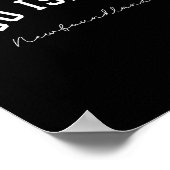 Fogo Island Newfoundland Canada College Text  Poster (Hoek)