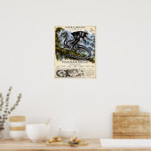 Fogstalker Veldplaat Poster (Keuken)